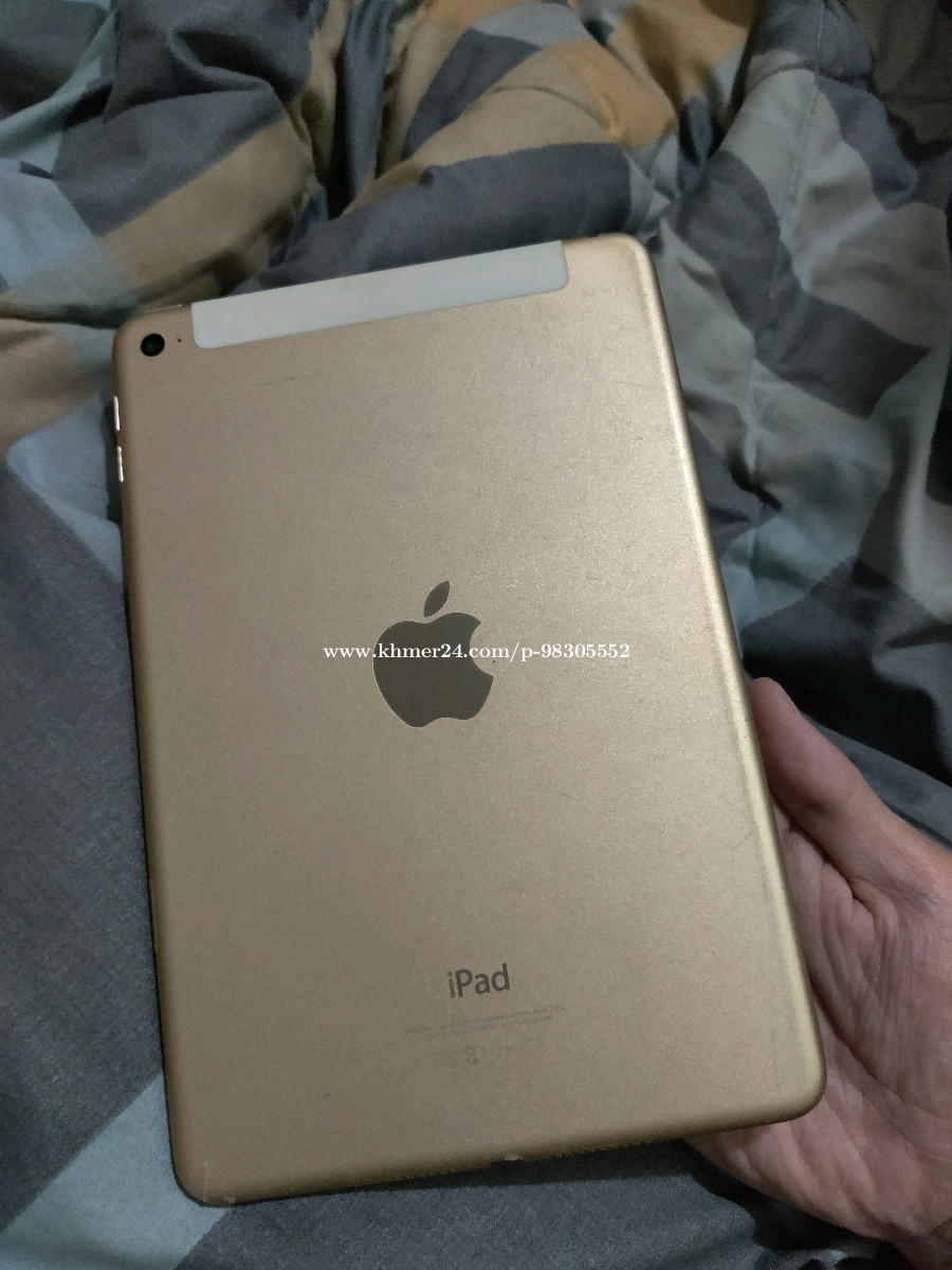 iPad mini 4 sim wifi 16g price $50.00 in Dangkao, Dangkao, Phnom