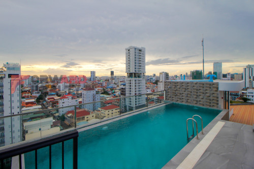 Studio room apartment with swimming pool and gym available for rent in Russian Market Area (A450)