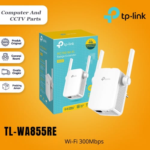 TP-Link TL-WA855RE 300 Mbps WiFi Range Extender - TP-Link 