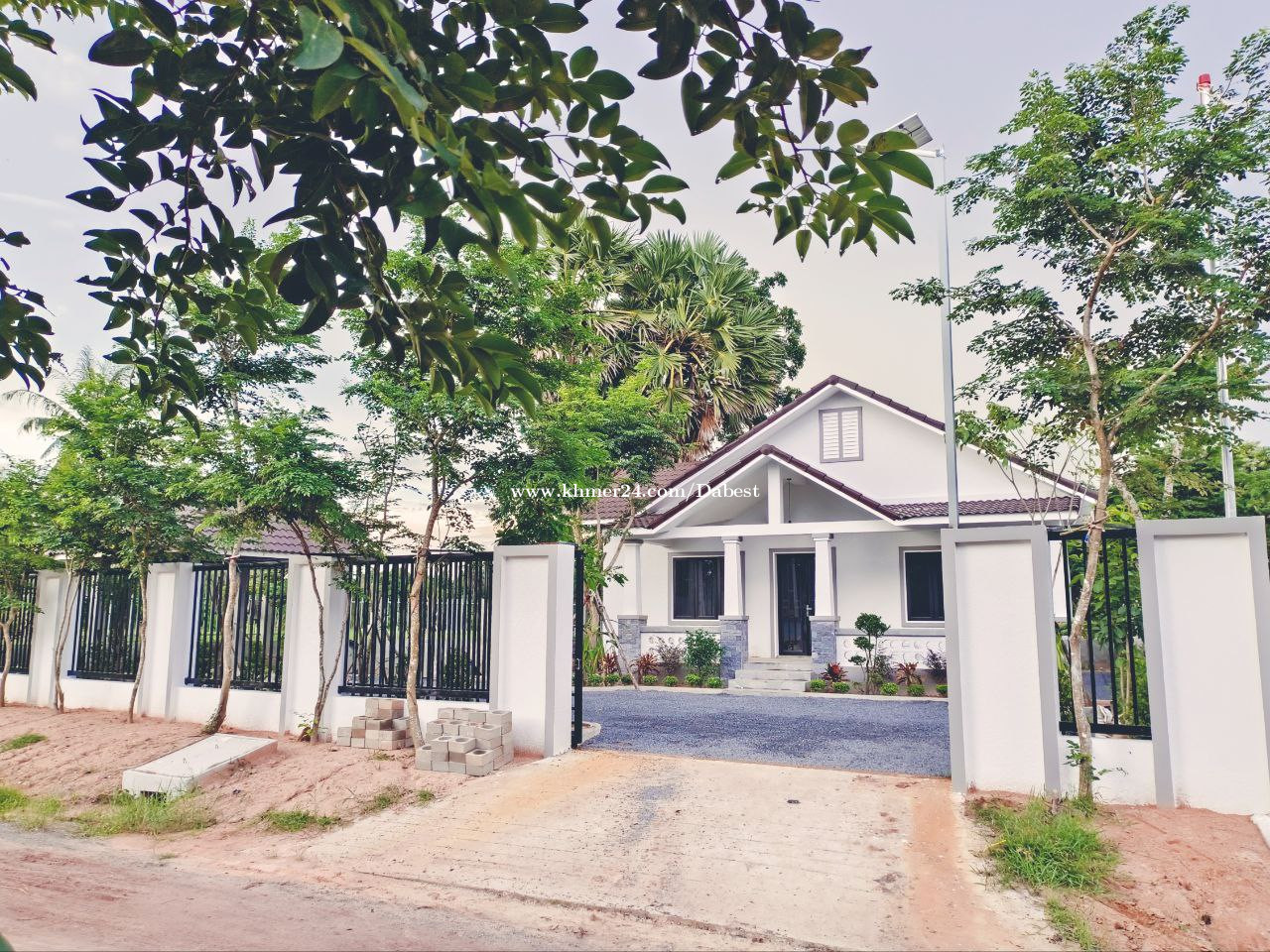 2 bedroom house for rent in kampot Price 500.00 in Andoung Khmaer, Krong Kampot, Kampot