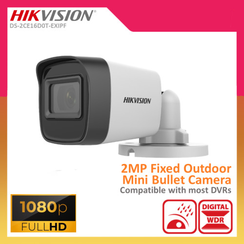 2 MP Fixed Mini Bullet Camera - DS-2CE16D0T-EXIPF