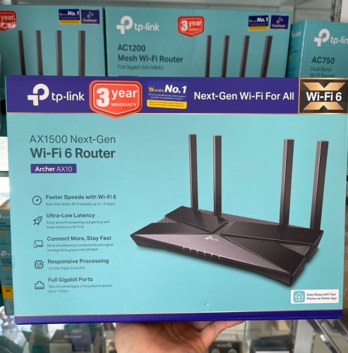 Wi-Fi 6 Router TP link Archer AX10