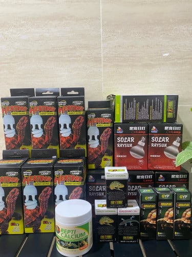 អំពូលUVA  នឹង  UVBសំរាប់សត្វ​