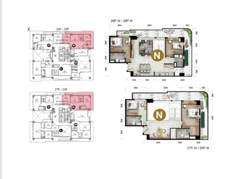 Duplex Penthouse Fully Furniture