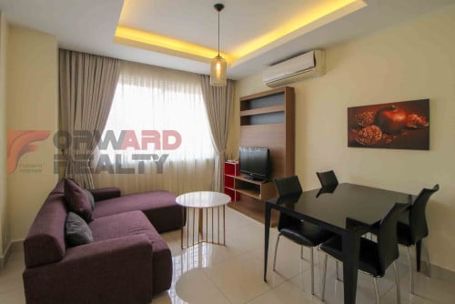 2 Bedrooms apartment with gym available for rent in Boeng Trobek Area