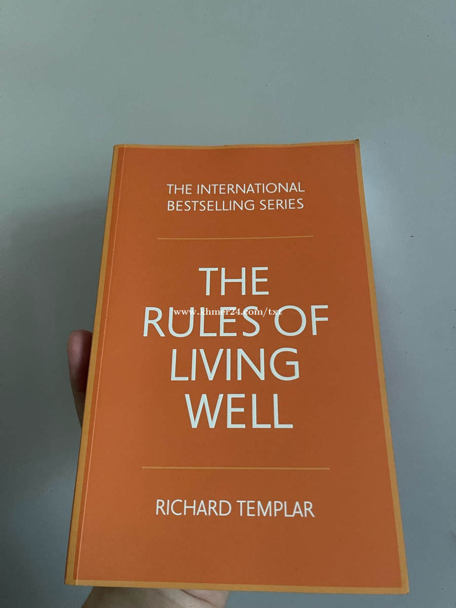 THE RULES OF LIVING WELL Price $16.00 in Boeng Tumpun 2, Cambodia - Vi ...