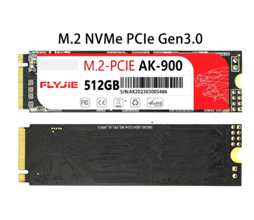 NVME PCIE 3.0 AK-900-512GB