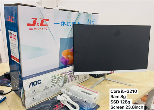 J&C Computer All-in-One 24inch ថ្មី 100% មកពីក្រុមហ៊ុនផ្ទាល់