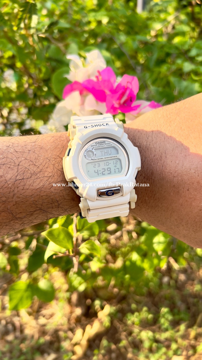 ⌚នាឡិកា​មួយ​ទឹក​ជប៉ុន​ម៉ាក​ CASIO G-SHOCK DW