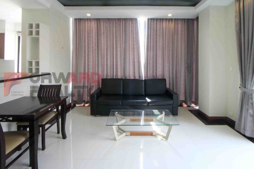 1 Bedroom apartment with swimming pool and gym available for rent in Phsar Doem Thkov Area.