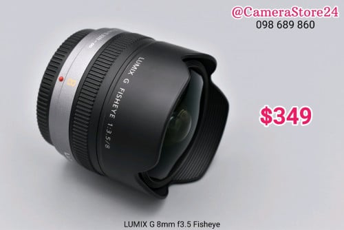 LUMIX G 8mm f3.5 Fisheye