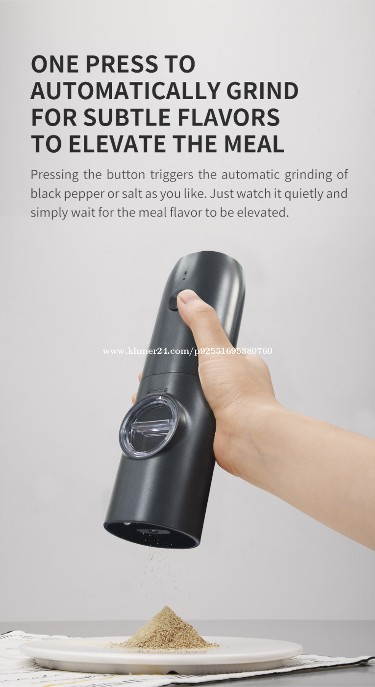 Osmo Salt - Rechargeable Electric Salt Grinder