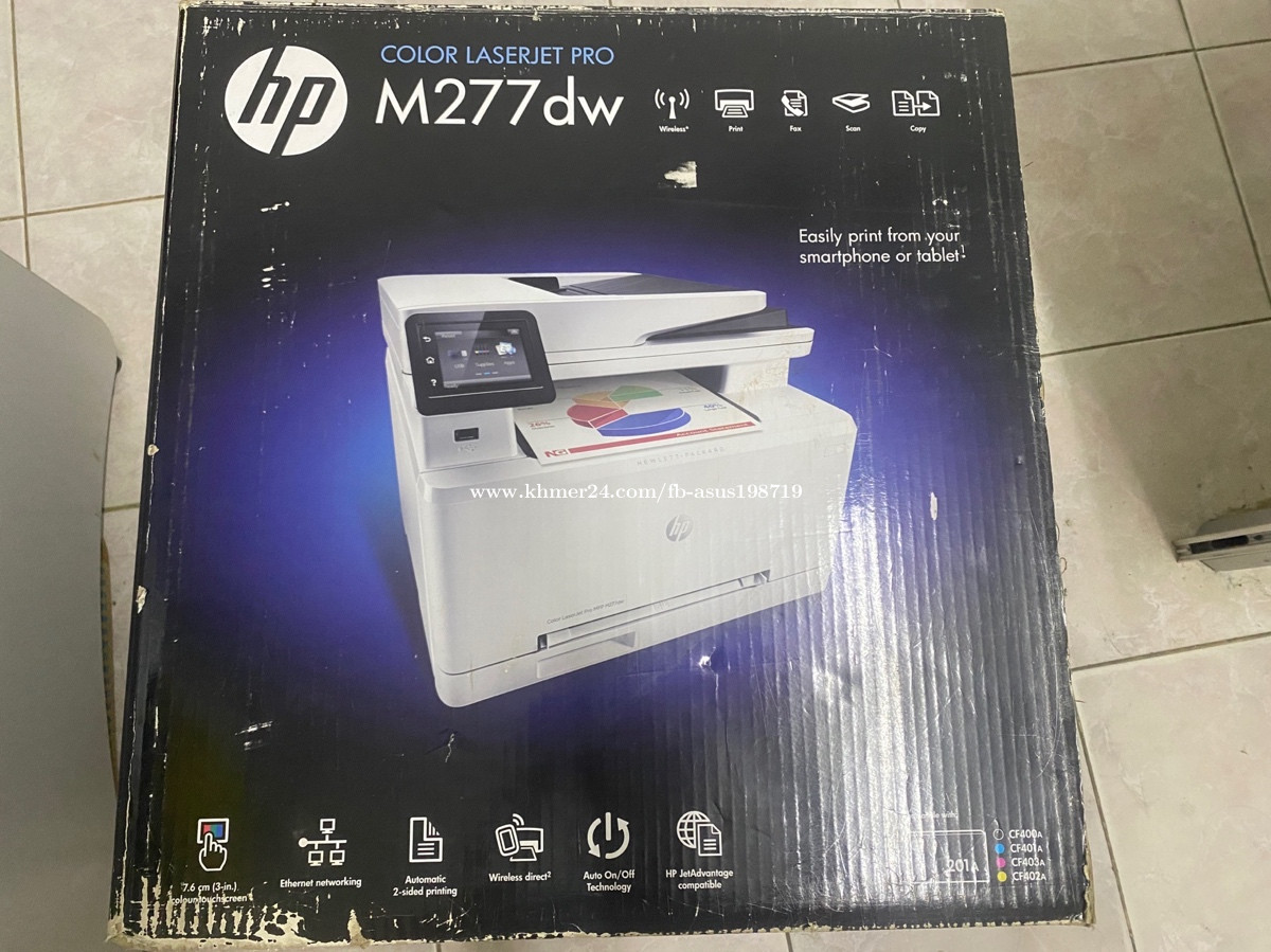 HP Color LaserJet Pro MFP M277dw Price 180.00 in Stueng Mean chey 1