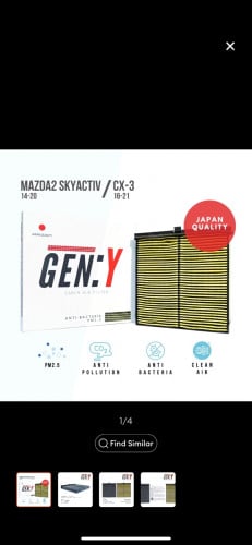 Cabin Air Filter Mazda CX-3, Mazda 2
