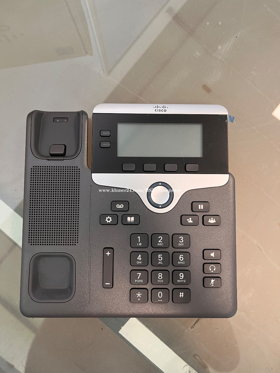 Cisco IP Phone CP-7821-K9 Charcoal, Black Price $25.00 in Tonle Basak,  Cambodia - BSL Computer | Khmer24.com