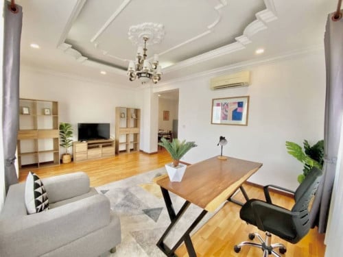 1 Bedroom Serviced Apartment For Rent $650/month