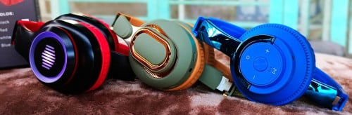 កាសប្លូធូសក្តោបត្រចៀកឥតខ្សែ Wireless Bluetooth Headset HIFI Sound