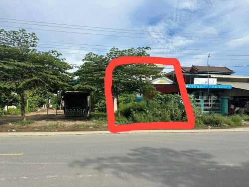 ដីលក់បន្ទាន់ (ម្ចាស់ផ្ទាល់) (ប្លង់រឹង) ទំហំដី : 6.50 X 30 ម៉ែត្រ