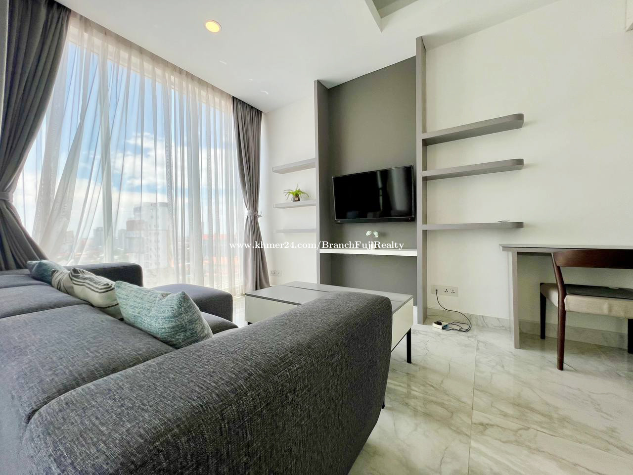 Condo For Rent Price 600.00 in Boeng Keng Kang Muoy, Boeng Keng Kang