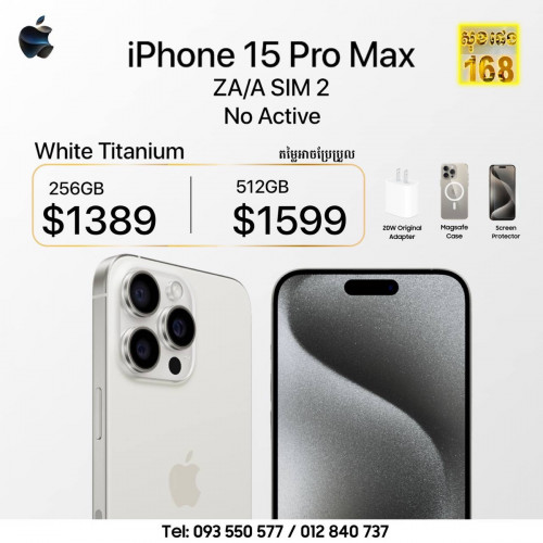 White Titanium iPhone 15 Pro Max 🎉 : r/iPhone15Pro