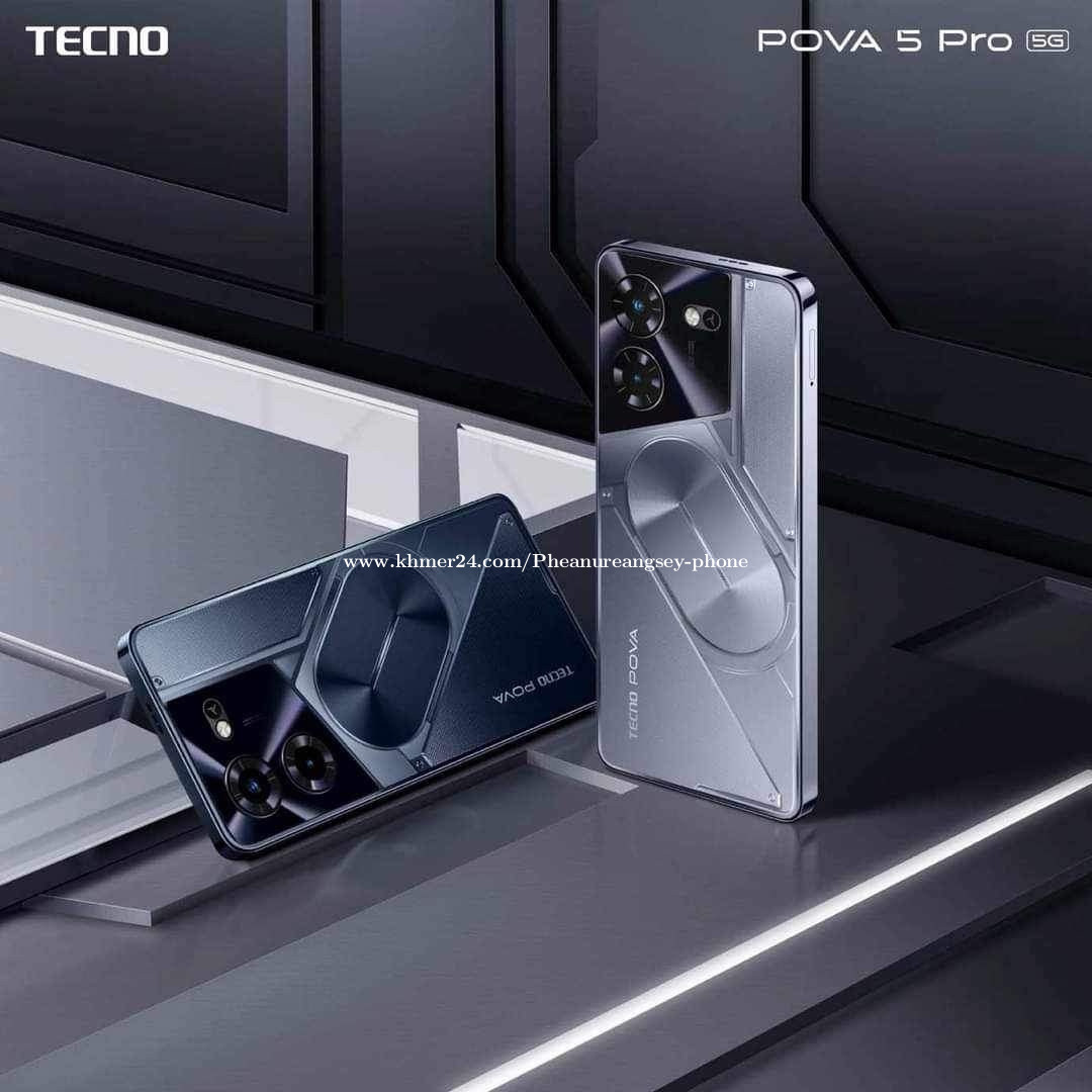 Tecno Pova​​ 5 Pro 256G+8G ធានា1ឆ្នាំ - Smartphone, Tablet, Accessories in  Cambodia