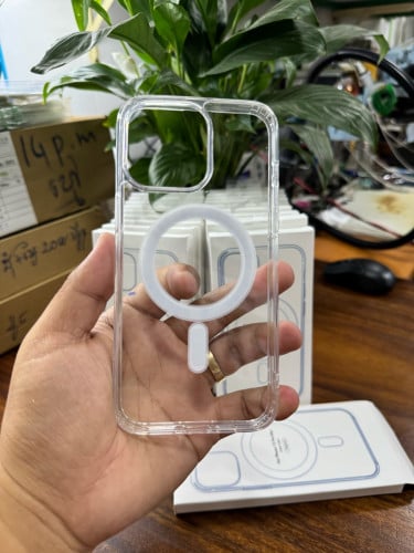 ស្រោម acrylic ថ្លា IP 15PM