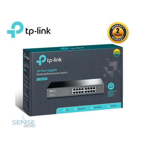 TPLink Switch Model TL-SG1016D