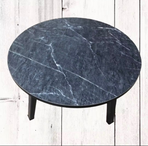 Black round table 60*60*30cm