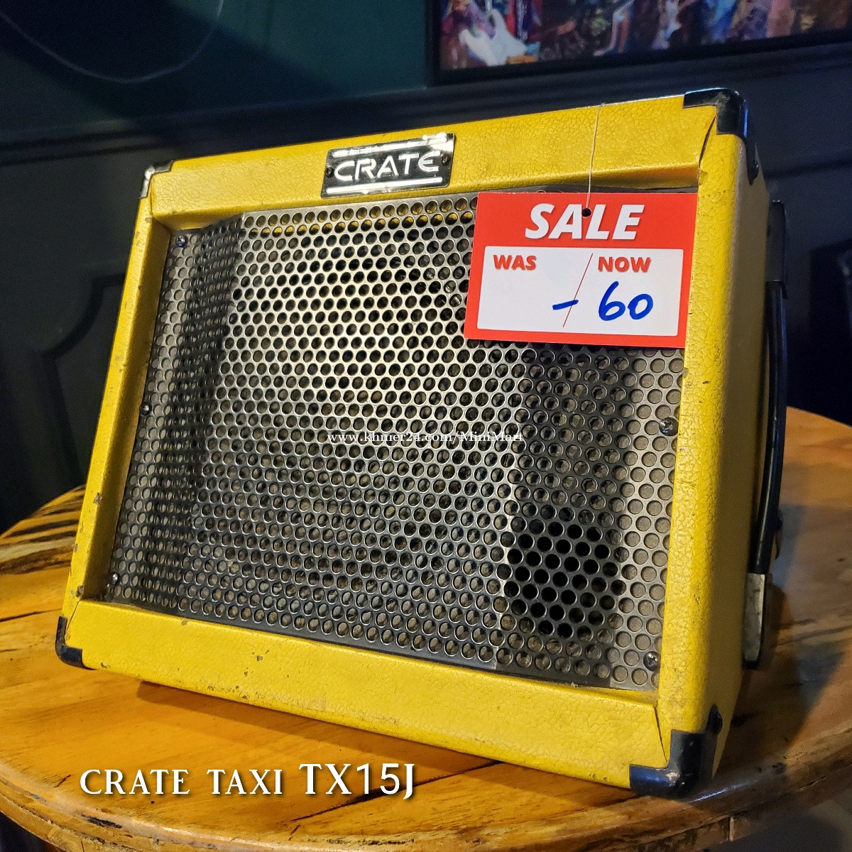 CRATE TX15J 15Wストリートアンプ バッテリー新品！ - アンプ