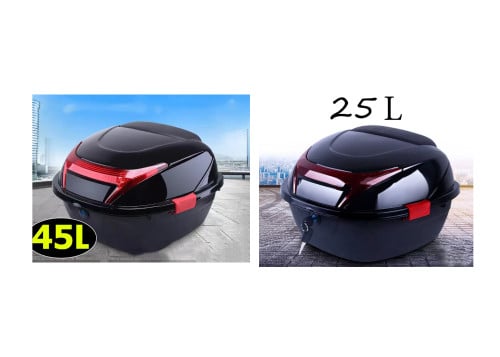 Motobikes Tail Box Storage ប្រអប់ដាក់អីវា៉ន់ នៅខាងក្រោយម៉ូតូ....25L 45L