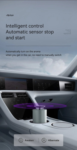 Rechargeable Cold-Air Diffusion Technology Diffuser Air Scent Machine Essential Oil Car Diffuser