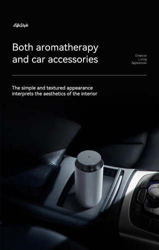 Rechargeable Cold-Air Diffusion Technology Diffuser Air Scent Machine Essential Oil Car Diffuser