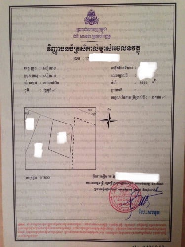 ដីលក់ប្រញាប់/Land for sell in urgent