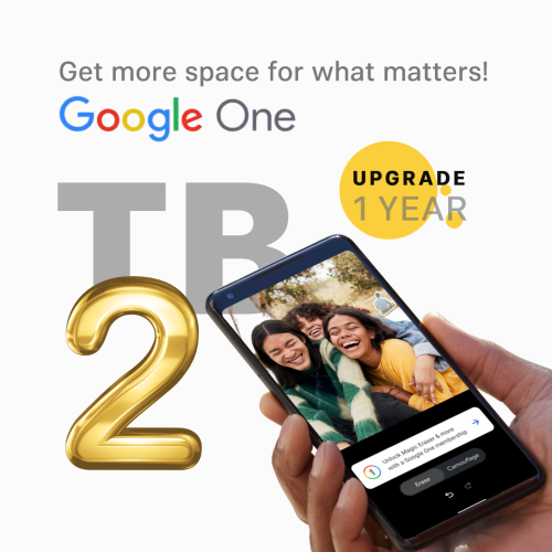 \ud83d\udd25BEST PRICE! G.oogle One Upgrade on your own g.mail 2TB 1 Year
