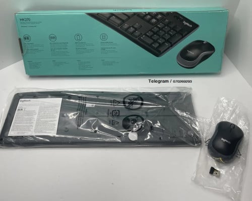 Logitech MK270 Wireless Combo Keyboard And Mouse original