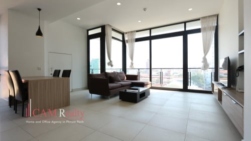 2 bedrooms apartment for rent near Central Market, Khan Daun Penh, Phnom Penh