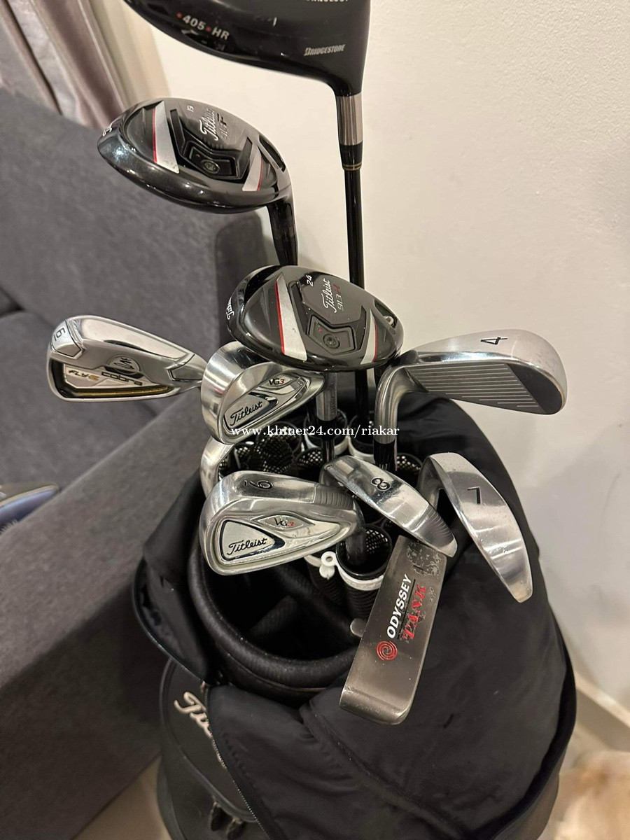Full Titleist golf club set Price 450.00 in Nirouth, Cambodia Ria