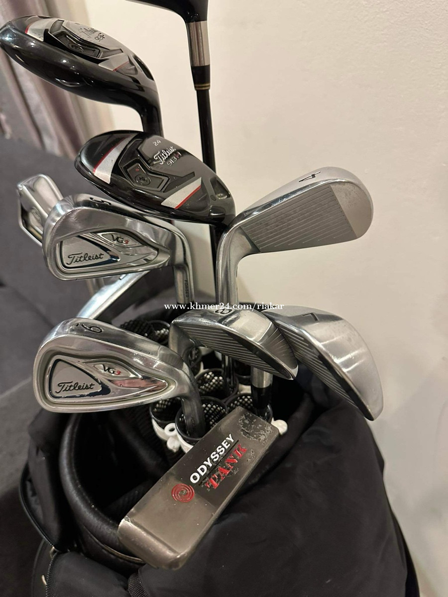 Full Titleist golf club set Price 450.00 in Nirouth, Cambodia Ria