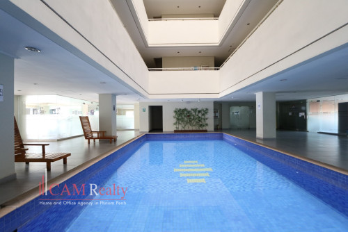 Tuol Kork | 1 bedroom apartment for rent | Swimming pool and gym