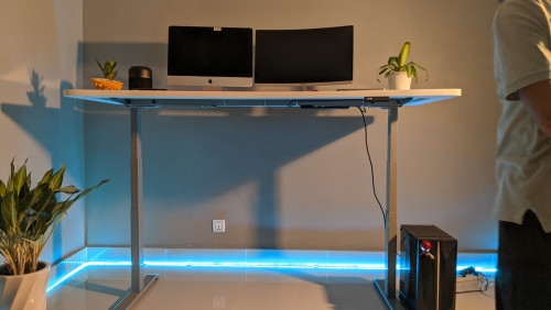 តុការិយាល័យ អេឡិចត្រូនិច Gaming - Standing Desk ~ Dual Motor 2m Tabletop 