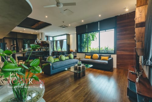 Amazing designed 2 bedrooms fully serviced for rent in Tonle Basak - Phnom Penh