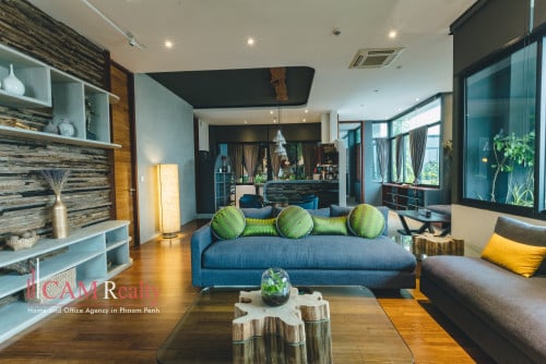Amazing designed 2 bedrooms fully serviced for rent in Tonle Basak - Phnom Penh