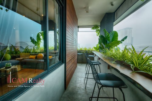 Amazing designed 2 bedrooms fully serviced for rent in Tonle Basak - Phnom Penh
