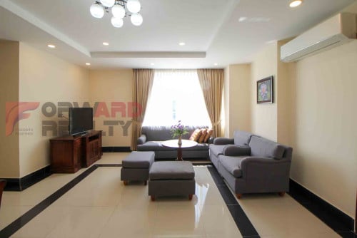 3 Bedrooms Apartment with gym for rent in BKK1 Area