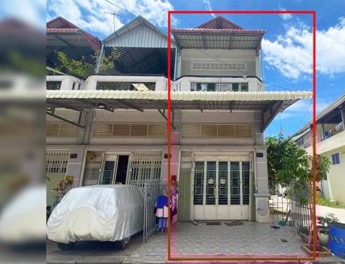 ផ្ទះល្វែង (កែង) ជិតពិភពថ្មីចំការដូង1 ខណ្ឌដង្កោ ត្រូវការលក់បន្ទាន់ខ្លាំង ​