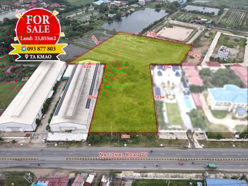 ដីលក់នៅតាខ្មៅ លើផ្លូវជាតិលេខ21