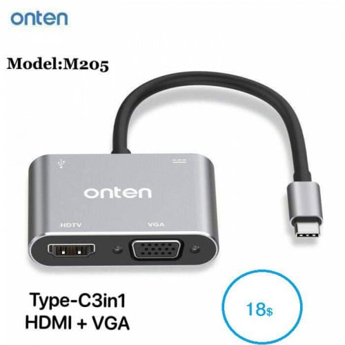 Converter HDMI / VGA / DP / DVI / TYPE C / USB