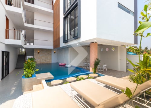 Apartment with Pool for Rent Siem Reap, Sala Kamraeuk area