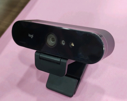 Logi webcam with 4k Ultra HD