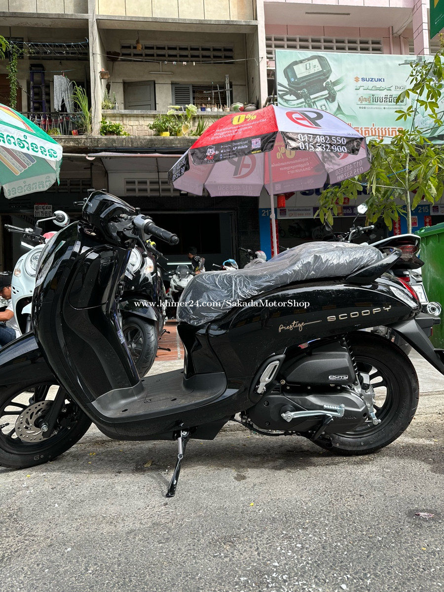 Honda Scoopy 2024 Price 2680.00 in Veal Vong, Cambodia លក់ម៉ូតូ